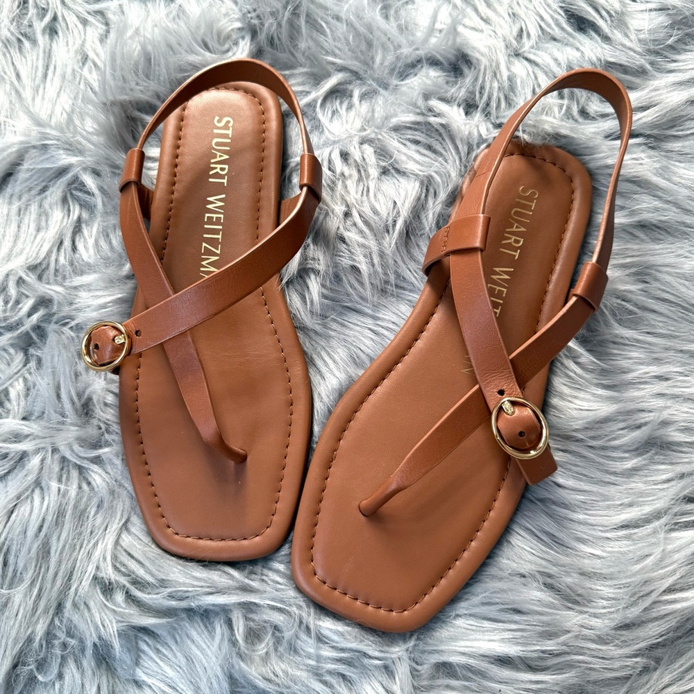 Stuart Weitzman Leather Sandals